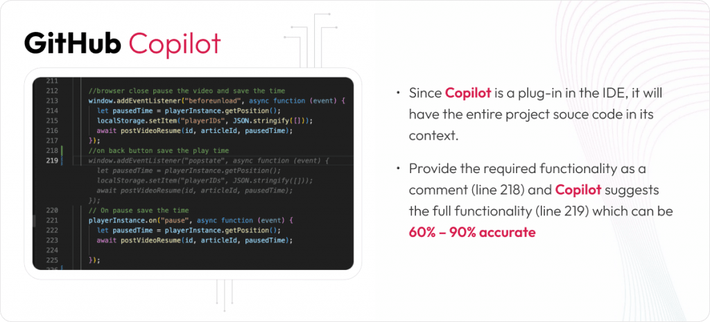AI in software development github copilot use case