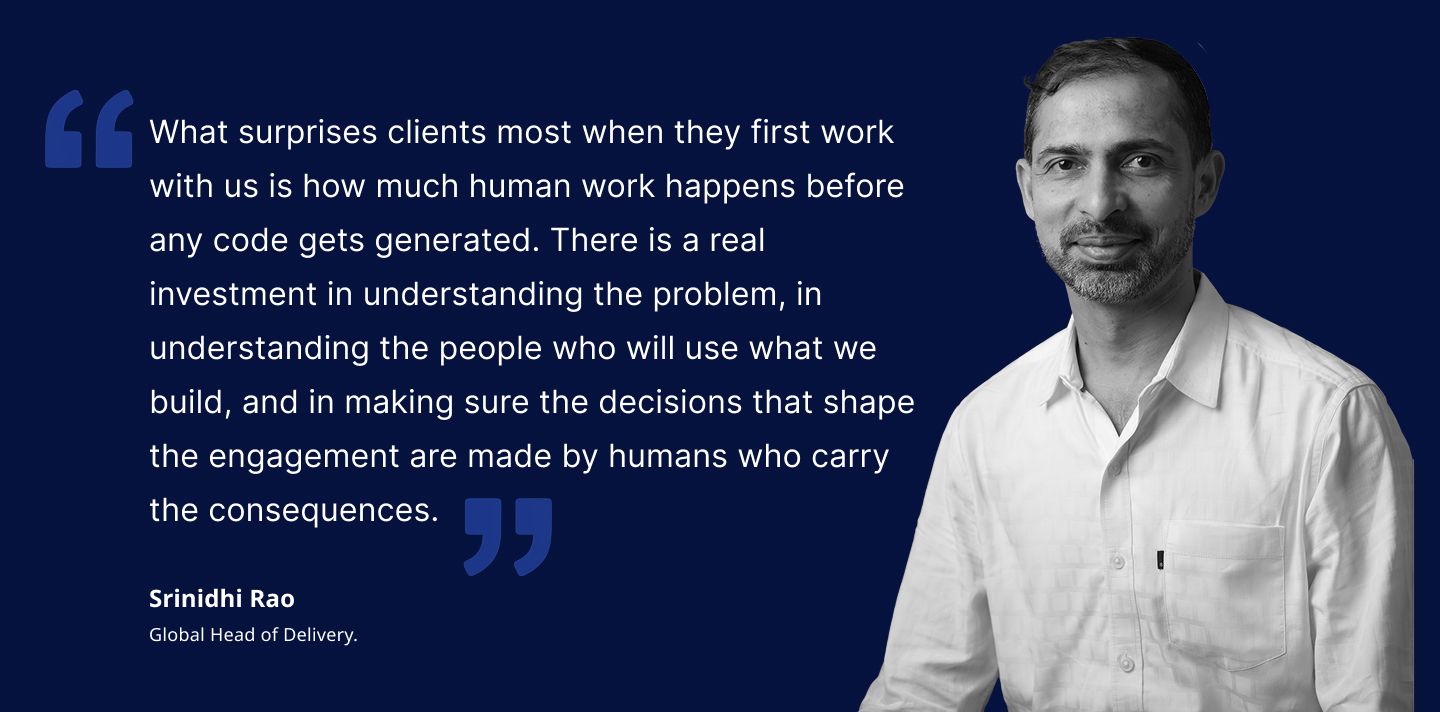  Srinidhi Rao, Global Head of Delivery