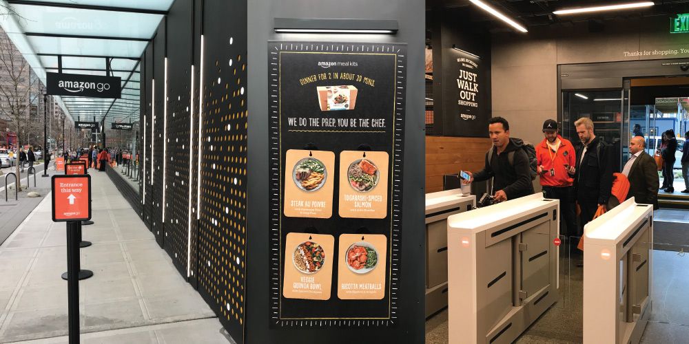 Amazon Go stores Amazon Go stores