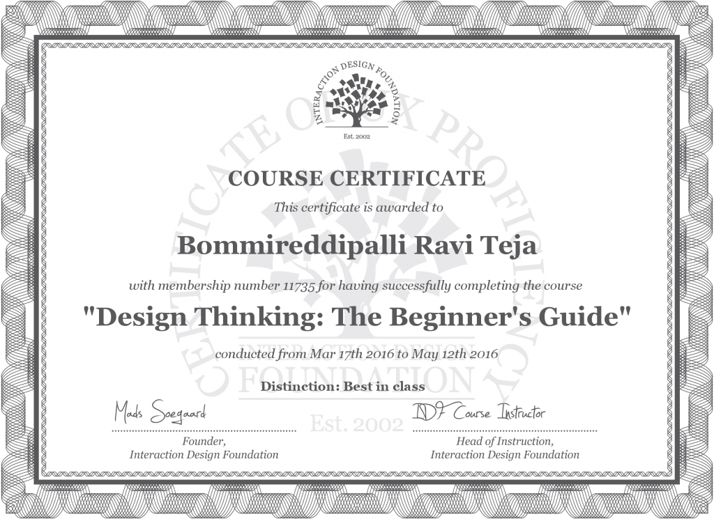 Learning Design Thinking – my journey Learning Design Thinking – my journey