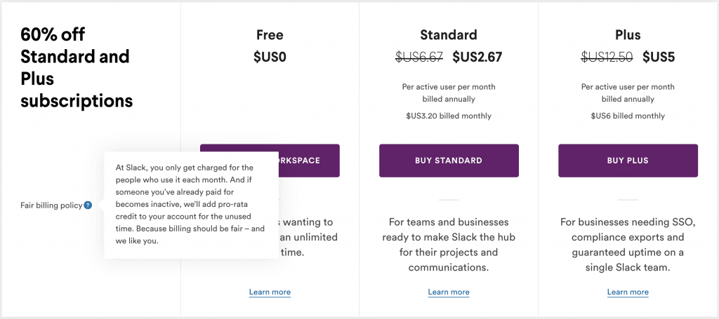 Fair billing Fair billing