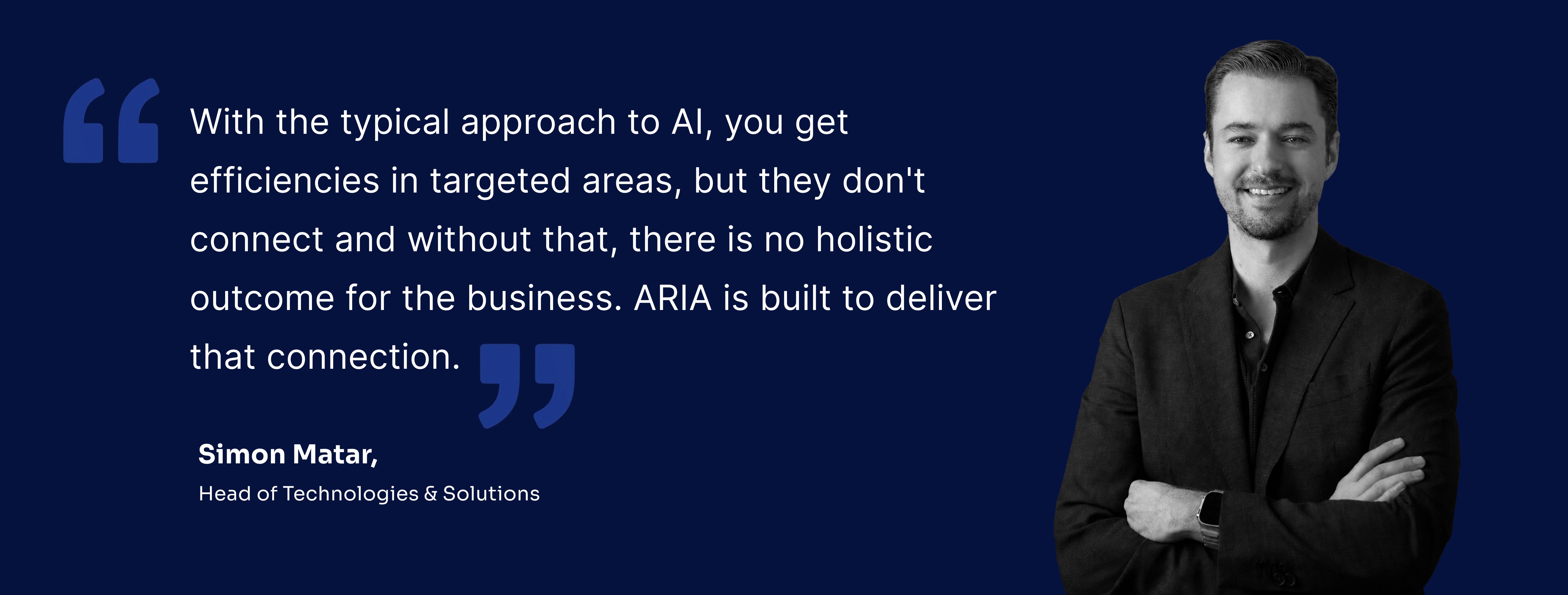 Simon - Head of Solutions and AI