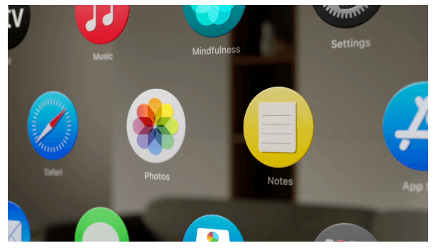 apple vision pro icons for spatial immersive experiences
