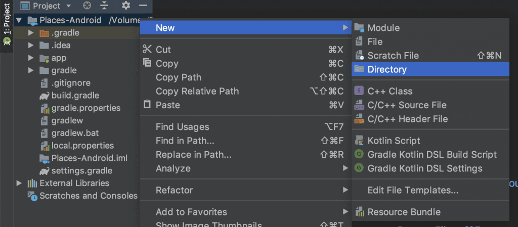 Create a new directory named config in the project root directory. Create a new directory named config in the project root directory.